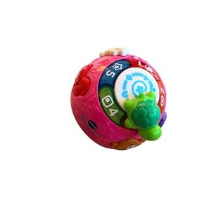 VTech Wiggle & Crawl Ball Baby Toddler Toy, Pink Purple